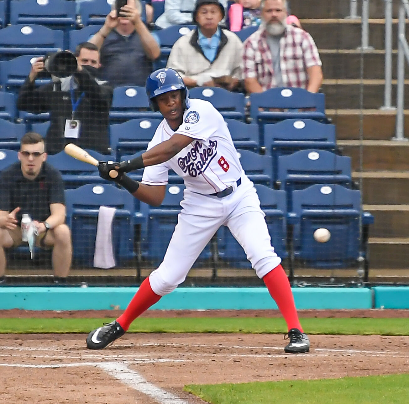 The Kannapolis Ballers lost their home opener 8-4 to the Wood Ducks.
